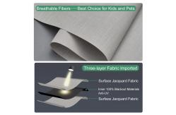 China Waterproof Polyester Home Window Roller Blinds Textile Sunscreen Fabric supplier