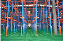 China Medium Duty Multiple Drive In Pallet Rack With Powder Coat Paint Finish supplier
