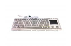 China Cherry Switch Thin Mechanical Keyboard , Metal Pc Keyboard For Petrol Oil Pumping supplier