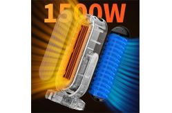 China 3 Speed Levels Desktop Heater Fan Adjust Up And Down Avaliable supplier