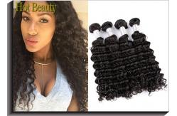 China Unprocessed 100 Virgin Human Hair Extensions Peruvian Deep Wave Hair supplier