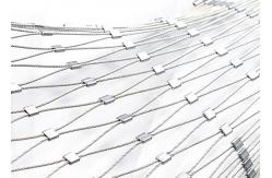China Longlife Wire Rope Mesh , Architectural Wire Mesh For Balustrade And Stair Railing supplier