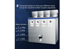 China Multifunction Tea Weighing Machine 4 Heads For Grain Mixed Nut supplier