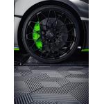 UV Resistant Polypropylene 3D Garage Floor Tile with Customizable Height for sale
