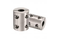 China ISO9001 Extension Silver Rigid Clamp Coupling 16mm To 50mm Aluminum Alloy supplier