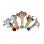 Handheld Newborn Plush Toys Various Color 100% Polyester Material 17CM for sale