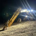 10M 12M Excavator Section Telescopic Arm With Cylinder Long Reach