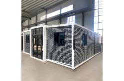 China Steel Frame Expandable Container House Fireproof Mobile Expandable Prefab House supplier