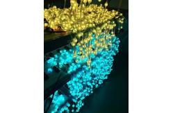 China DMX Control LED String Lights DC12V IP67 With 70lm Lamp Luminous Flux supplier