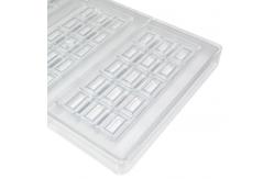 China Sustainable 3D Custom Made Chocolate Molds Rectangle Polycarbonate supplier