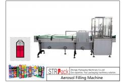 China Explosion Proof Aerosol Filling Machine Water Bath Leakage Tester Capacity 3000CPH supplier