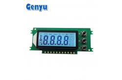 China HT1621 4 Digit 7 Segment LCD Display FSTN Screen With White Backlight supplier