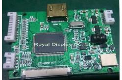 China Large Capacity TFT LCD Controller Board Support TTL Signal Output supplier