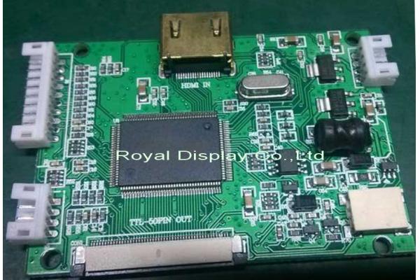 Large Capacity TFT LCD Controller Board Support TTL Signal Output