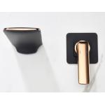 Black Golden Copper Waterfall ODM Concealed Basin Faucet for sale
