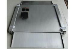 China Commercial Heavy Duty Floor Scales Stainless 304 With Wire Drawing Surface supplier