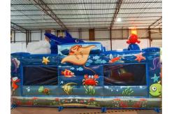 China Customzied Inflatable Bouncy House Undersea World Fun City Jumping Castle supplier
