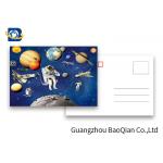 Amizing Design Star 3D Lenticular Postcards With Two Side CMYK UV Offset Printing