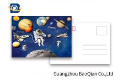 China Amizing Design Star 3D Lenticular Postcards With Two Side CMYK UV Offset Printing supplier
