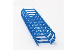 China Nylon Coating Double Wire Binding , Steel Spools Hardback Wire Binding supplier