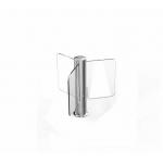 China Three Lane 168mm Cylindrical Swing Barrier Gate Turnstile High Security Access Control System manufacturer