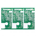 1.0MM Double Sided PCB FR4 High TG170 OSP 2mil Green Solder Mask for sale