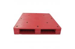 China Red Plastic Stacking Pallets Yellow Injection Moulded Plastic Pallets supplier