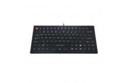 China Compact Antivirus Medical Keyboard With 12 Function Keys And FSR Mouse supplier