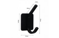 China Heavy Duty Wall Hooks Waterproof Aluminum Hooks Adhesive Hooks supplier