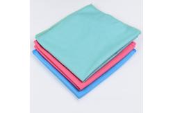 China 40*40cm Household Microfiber Glass Cleaning Cloth For Kitchen / Table Use supplier