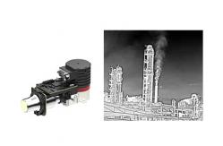 China Cooled Optical Gas Imaging MWIR Camera Module 24V For Visualizing Ethane Leaks supplier