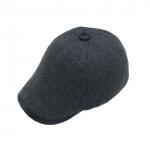 Unisex Custom Leather Hats , Leather Baseball Cap Plain Pattern ODM Designs