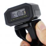 Mini Wireless Finger Ring Barcode Reader Scanner 650nm Visible Laser USB 0.1mm(4mil) with CCD Light Source for sale