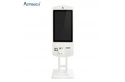 China 32 Inch pCAP touch Self Service Restaurant Kiosk With Cash Register Software supplier