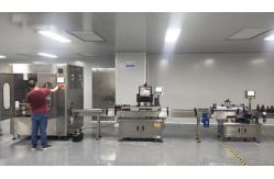 China 1000PCS/H Sanitizer Bottle Filling Line Frequency Conversion Motor supplier