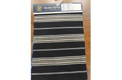 China Comfortable And Breathable Durble ​Striped Material Fabric For T-Shirt supplier