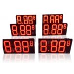 Wireless Remote LED Gas Price Sign For Roadside 580mm X 1500mm X 100mm for sale
