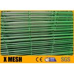 Wire Dia 5mm Metal Mesh Fencing RAL 6005 Green 3d Fence Panels for sale