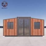 Foldable Modular Collapsible Container Homes Fireproof Mobile Living Space for sale