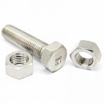 A194 8 Stainless Steel Hex Head Bolts And Nut M13 ASTM A193 GR B7 B8 B16 B8m B8t B8c for sale