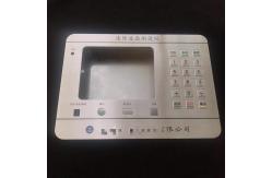 China Various Sizes Stainless Steel Keyboard With Panel Engraved Text Lines supplier