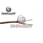 Yellow / Red 0.71mm K Type Thermocouple Cable With High Temp Insulation ANSI 96.1 for sale