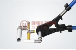China DL-1432-2 Manual Crimper Plumbing Tool , Press Fit Crimping Tool supplier