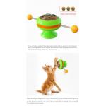 Training Function ABS Interactive Pet Toys Cat Spinning Toy Relieve Anxiety ODM