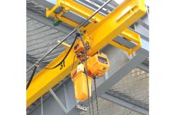 China 3 Phase 3 Ton High Speed Electric Chain Block Hoist With Trolley supplier