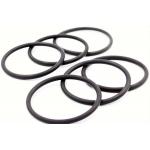 Black Smooth Surface Finish NBR O Rings Shore A Hardness 70/80/90 for sale