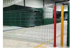 China Powder Coated V Mesh Security Fencing H2.23m 3D Wire Mesh Fence supplier