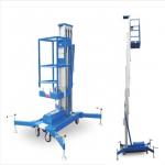 Single Mast Vertical Telescopic Aluminium Alloy Lift Platform 9m 150kg for sale