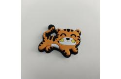 China Clothing 3D Logo Plastic Custom Silicone Patches For Garment supplier