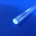 Multi Hole Quartz Glass Tubes For Electronic Cigarette Suction Rod